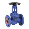 Bellow sealed valve Series: 35.046 Type: 153 Steel/Stainless steel Fixed disc Straight PN40 Flange DN15